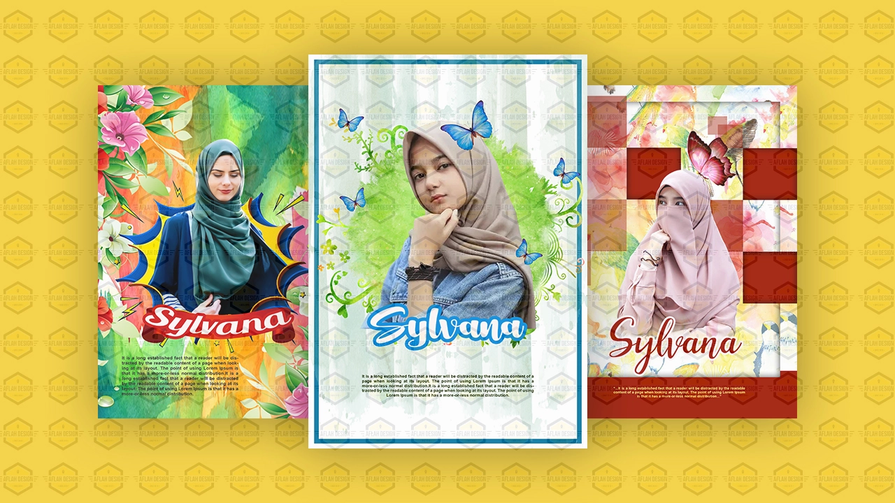 Floral Vintage Frame